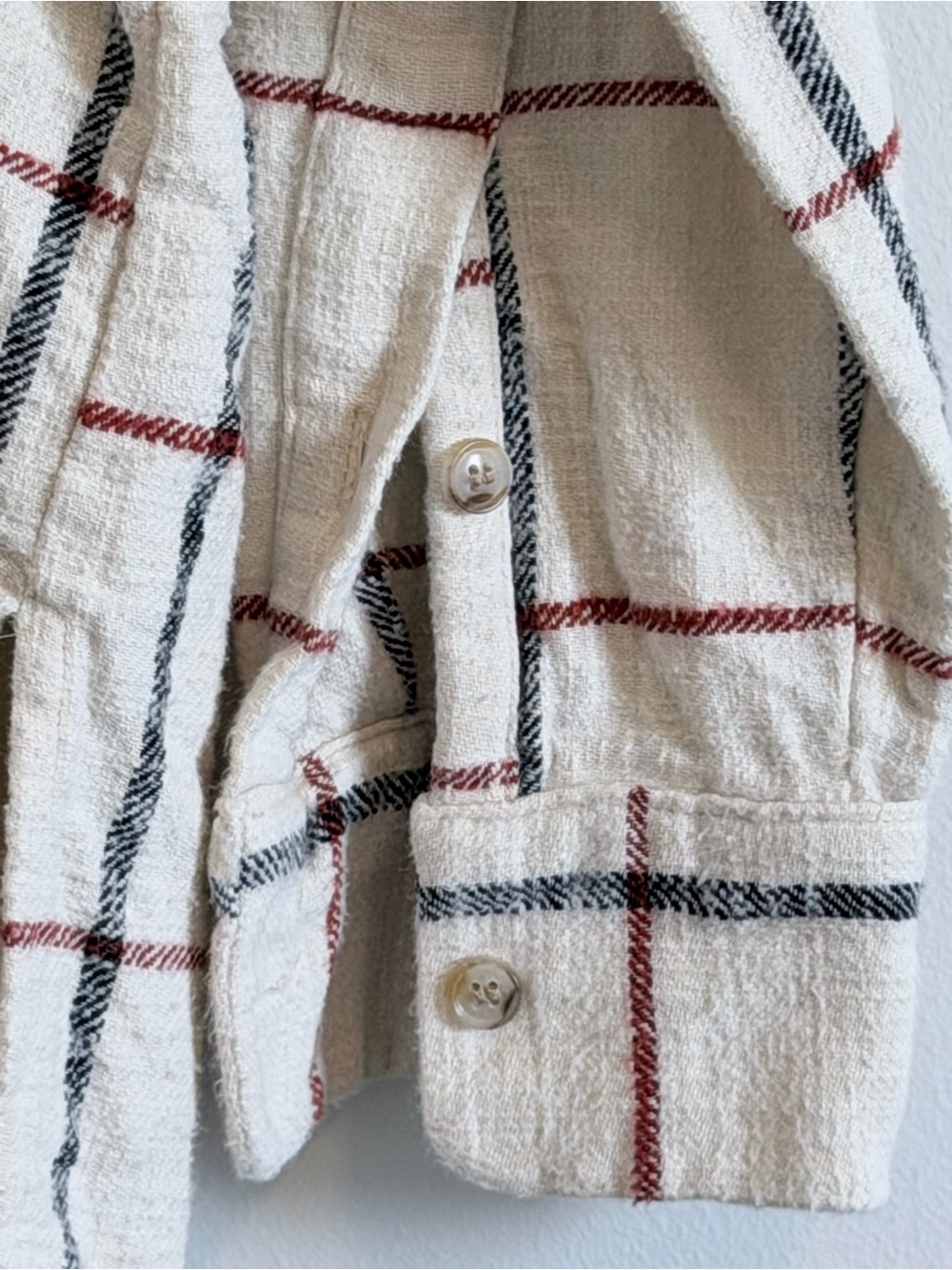 Madewell Oversized Ex-Boyfriend Shirt in Windowpane - Picture 5 of 12